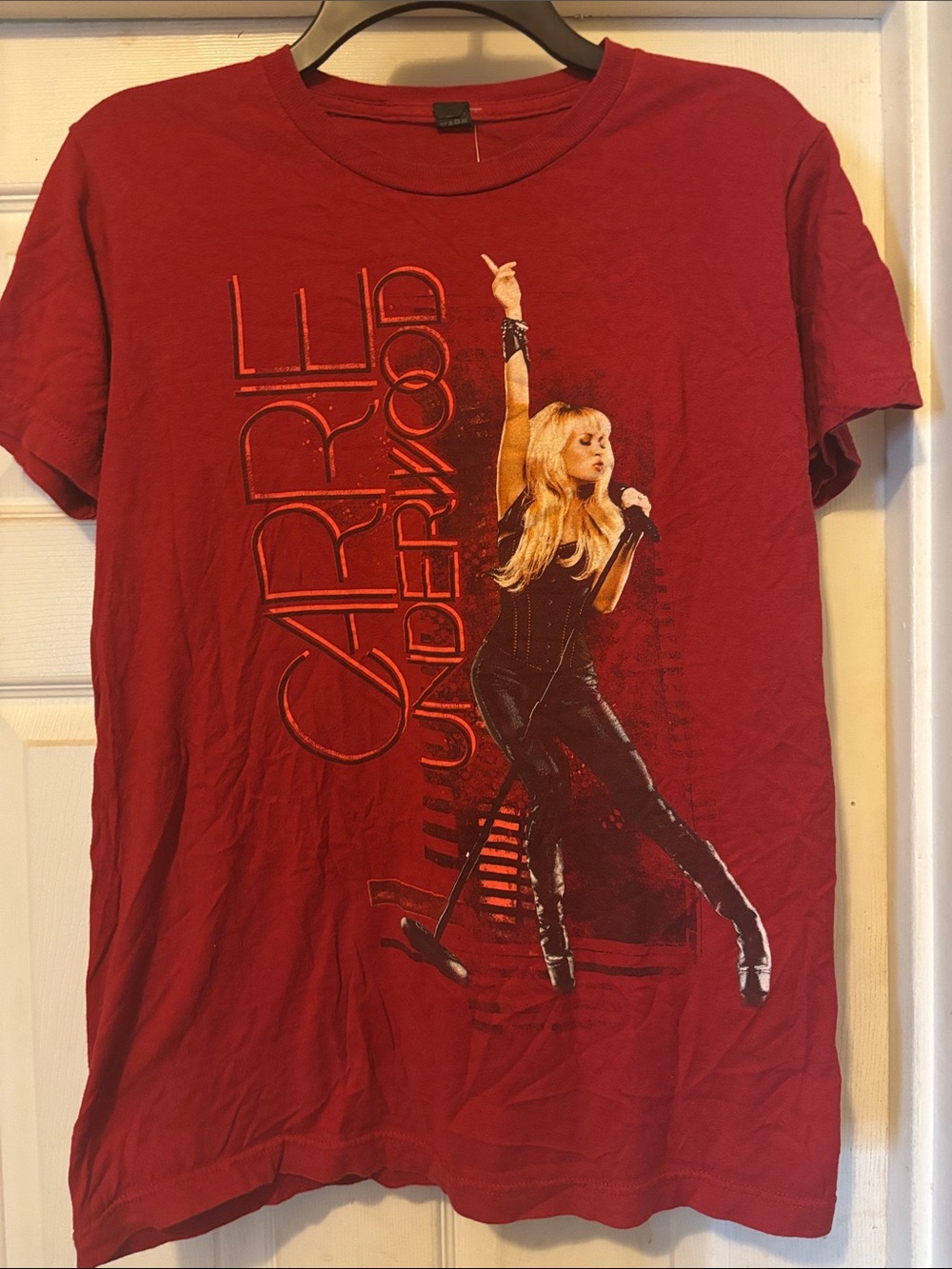 Carrie Underwood Red Graphic 2012 Tour Shirt